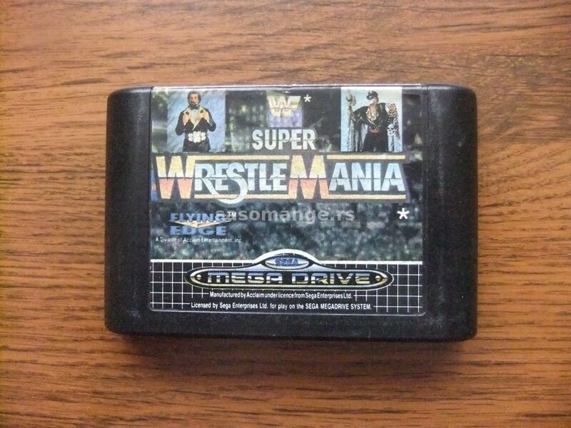 Super WrestleMania igra za Sega konzolu+ GARANCIJA!