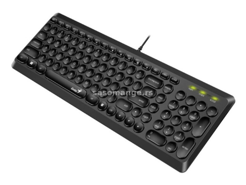 GENIUS Slimstar Q200 USB YU crna tastatura