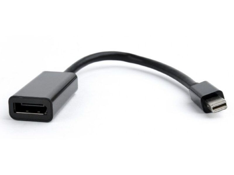 x-A-mDPM-DPF-001 Gembird Mini DisplayPort (male) to DisplayPort (female) adapter black