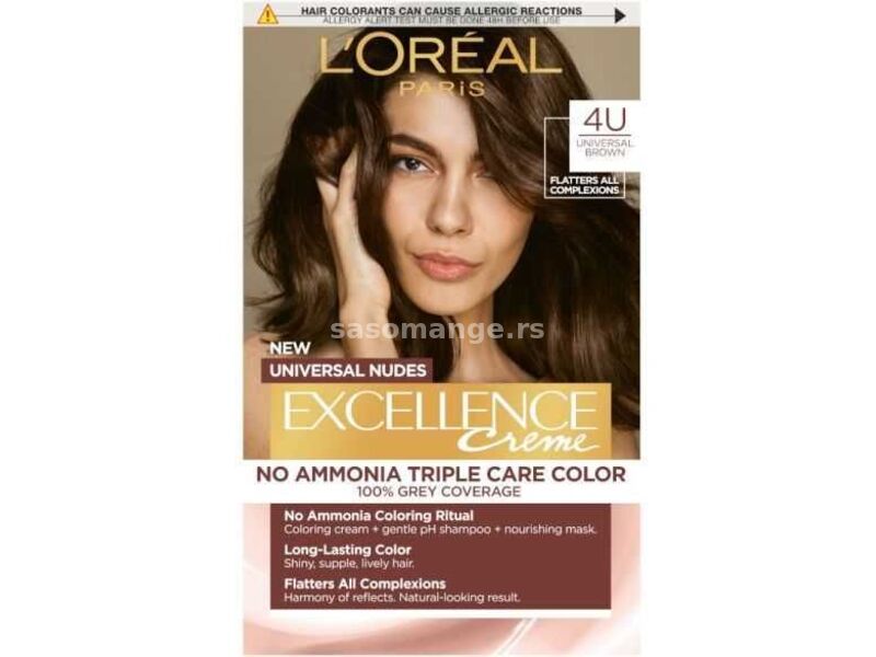 L'OREAL PARIS excellence nudes boja za kosu 4u