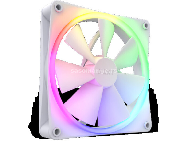 NZXT F140 RGB 140mm ventilator beli (RF-R14SF-W1)