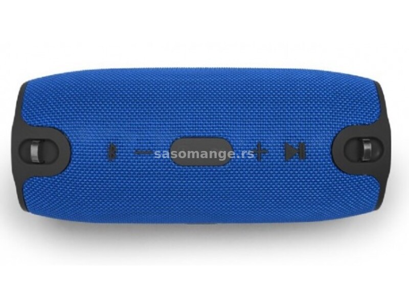 x-SPK-BT-06-B Gembird Portable Bluetooth speaker 2x5W USB, SD with powerbank function, blue FO