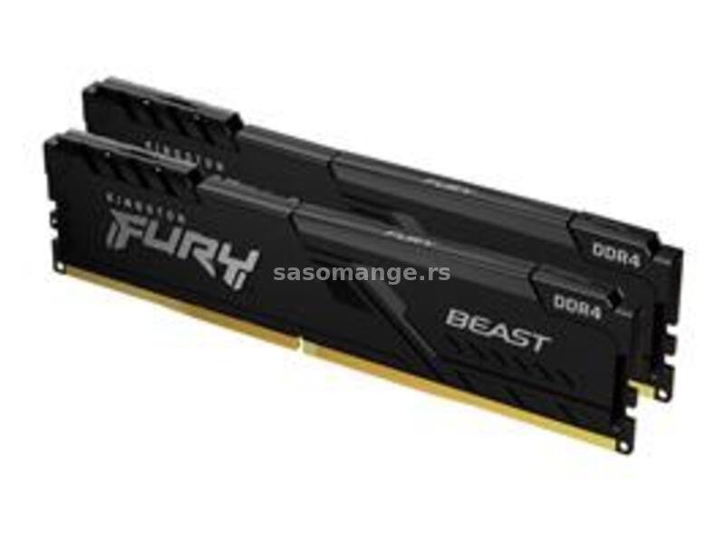 DIMM DDR4 64GB (2x32GB kit) 3600MT/s KF436C18BBK2/64 Fury Beast Black