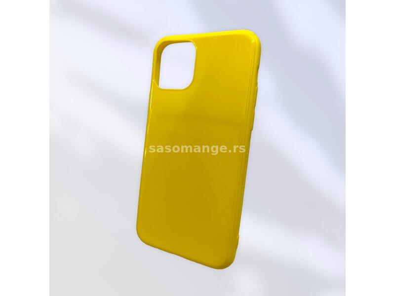 Maska Thin color za iPhone 11 pro žuta