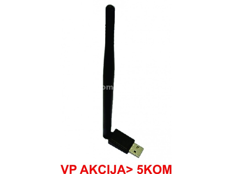 WNP-UA150P-01 ** Gembird 5dBi High power USB wireless adapter 150N (447)