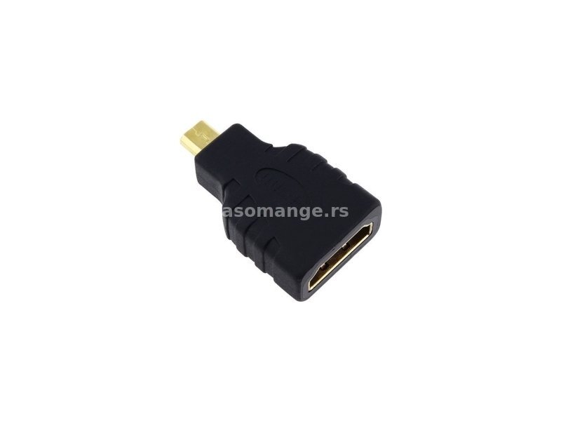 FAST ASIA Adapter Micro HDMI (M) - HDMI (F) crni