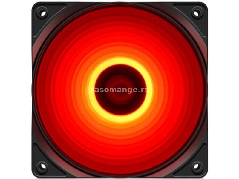 DEEPCOOL RF120R 120x120x25mm ventilator RED LED