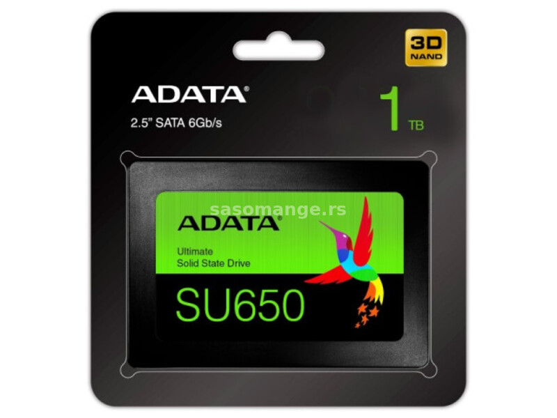 A-DATA 1TB 2.5" SATA III ASU650SS-1TT-R