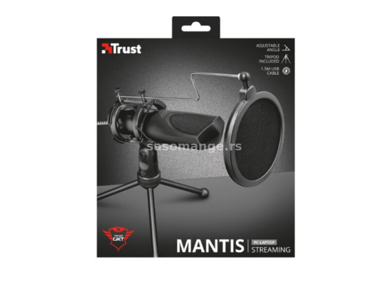 Mikrofon TRUST GXT 232 Mantis USBstreamingcrna' ( '22656' )