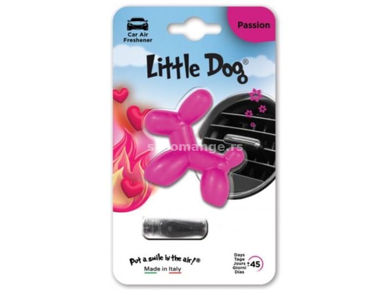 Mirisna figurica LITTLE DOG - Passion