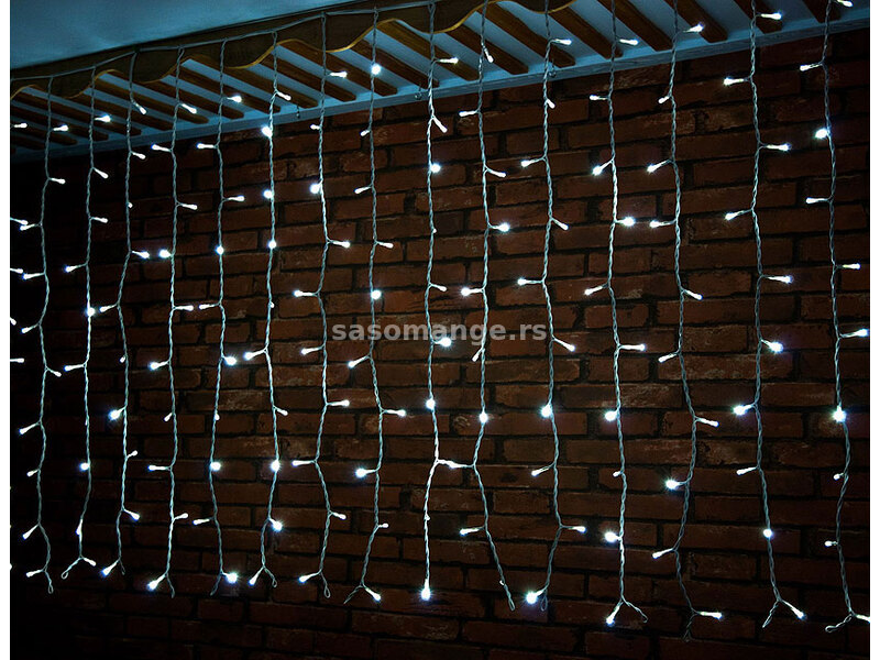 Novogodišnje Lampice Zavesa 1 x 1 m x 100 LED 52-180