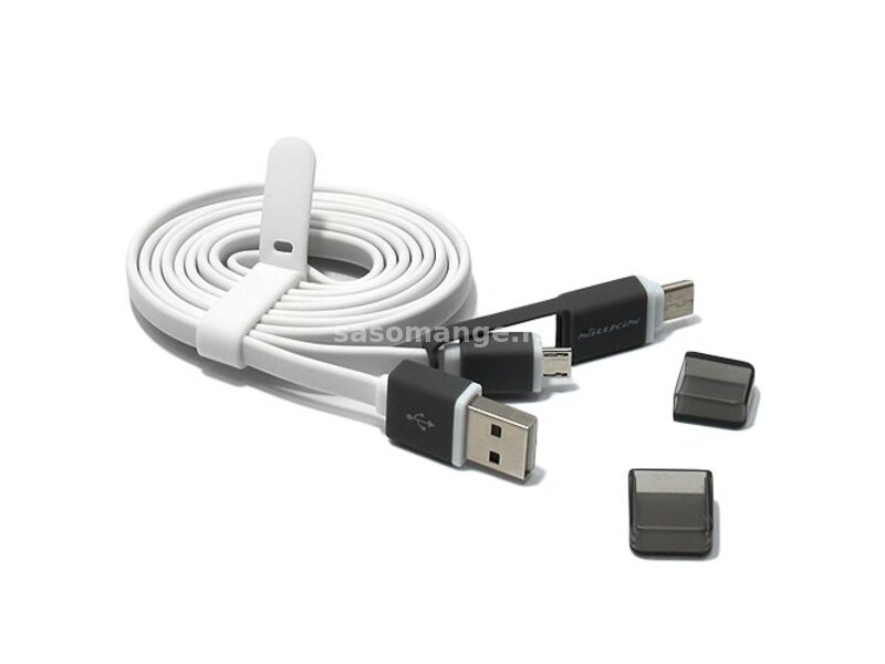 Micro USB / Type C 2u1 kabal beli