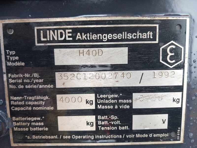 LINDE H40D - 1992