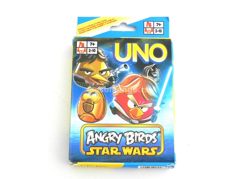 UNO karte Angry Birds - Star Wars