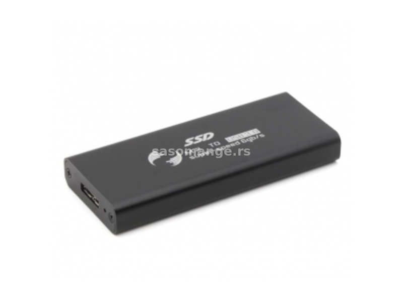 3G (83662) HDDRack USB (muški) na m.2 SSD crni