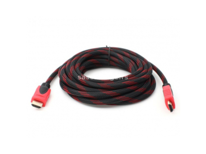 3G (85495) kabl HDMI (muški) na HDMI (muški) 5m crno-crveni