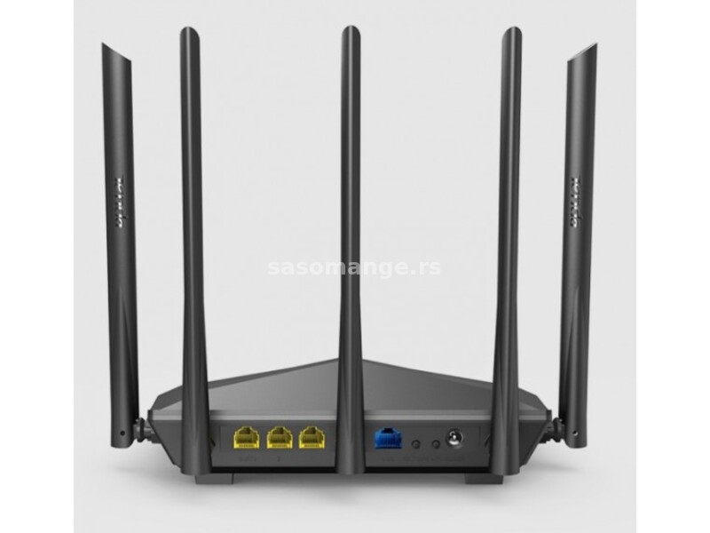 Tenda AC11 AC1200 wireless dual band ruter 2.4+5GHz, 1W/3L, Gbit, 1Ghz cpu 128mb, 5x6dBi 12V/1A