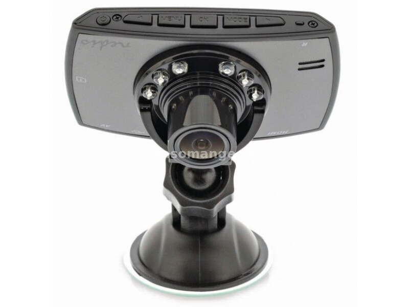 x-DCAM10BK Dash Cam, 1080p@30fps, 12.0 MPikel, 2,7 LCD, Parking senzor, Detekcija pokreta, Crna