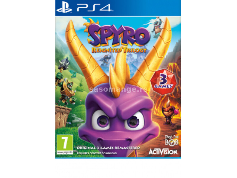 PS4 Spyro Reignited Triology