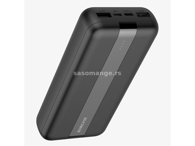 RIVACASE Power Bank VA 2081 20000mAh, crni