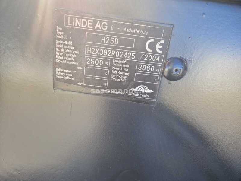 LINDE H25D - 2004