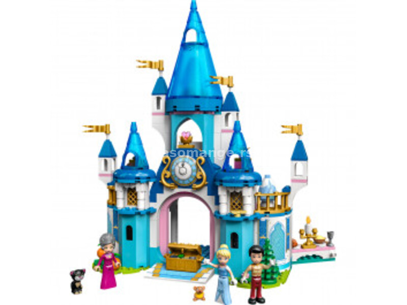 LEGO 43206 Zamak Pepeljuge i princa Šarmantnog