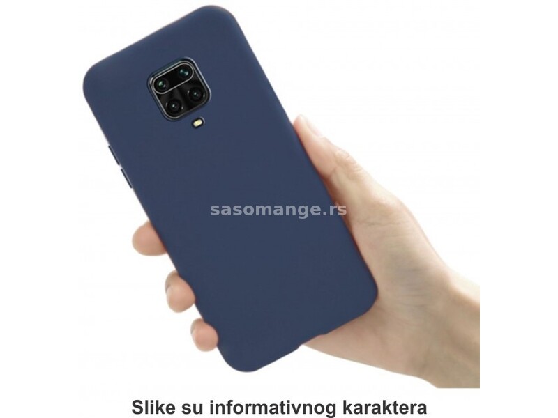 MCTK4-IPHONE XS MAX * Futrola UTC Ultra Tanki Color silicone Dark Blue (99)