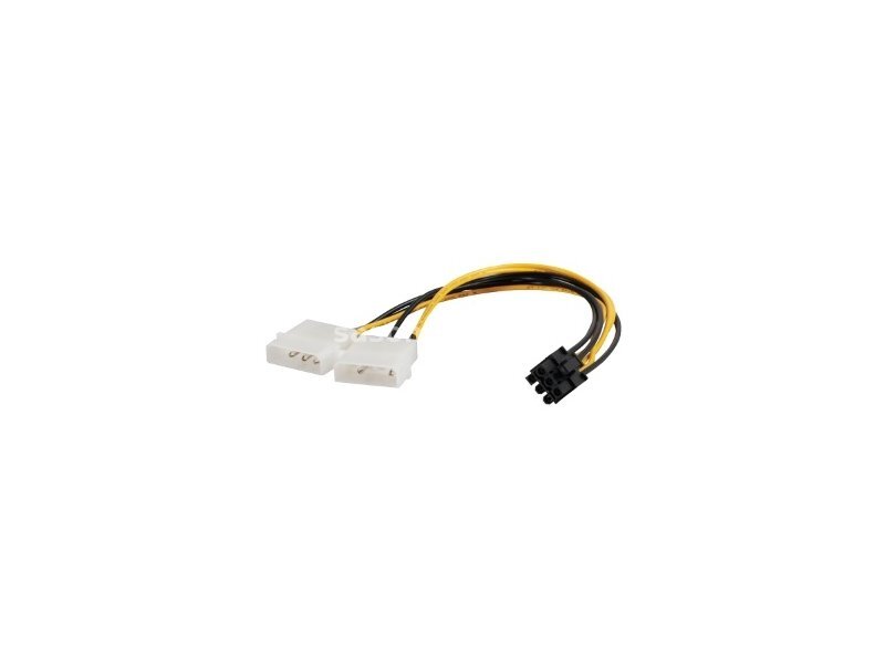 E-GREEN Naponski adapter za PCI-E VGA (6-pin) -2x Molex