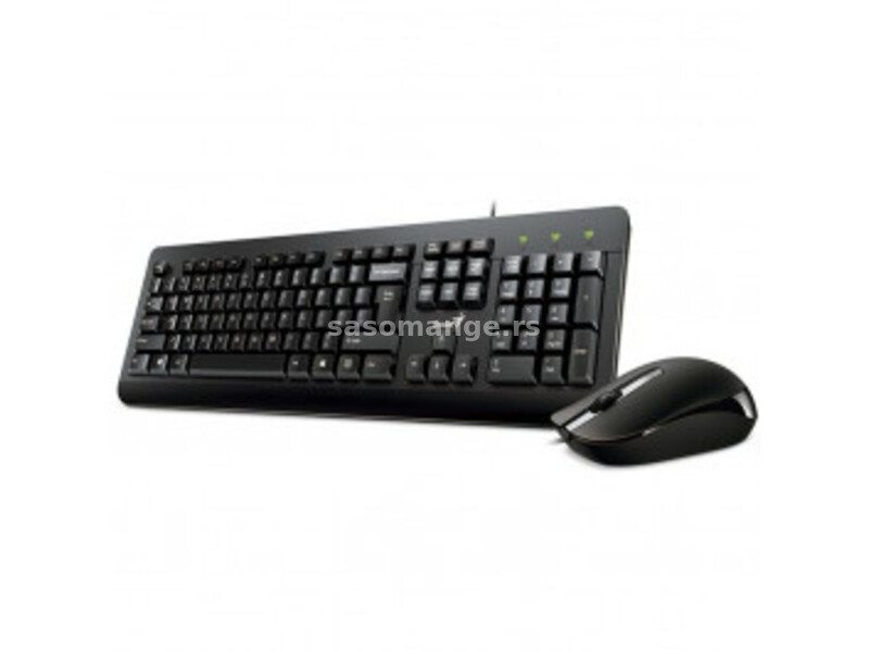 GENIUS Komplet tastatura i miš KM-160B , USB, BLACK,US *I