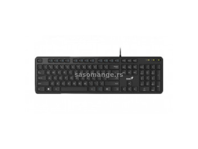 GENIUS tastatura SlimStar M200,BLK,USB,SER