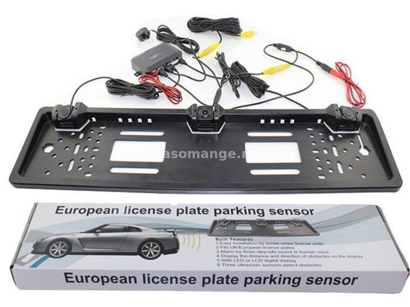 Parking senzori u ramu tablice Novo