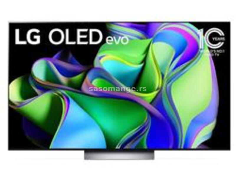 Televizor LG OLED77C31LA/OLED evo/77"/4K HDR/smart/webOS Smart TV/tamno siva