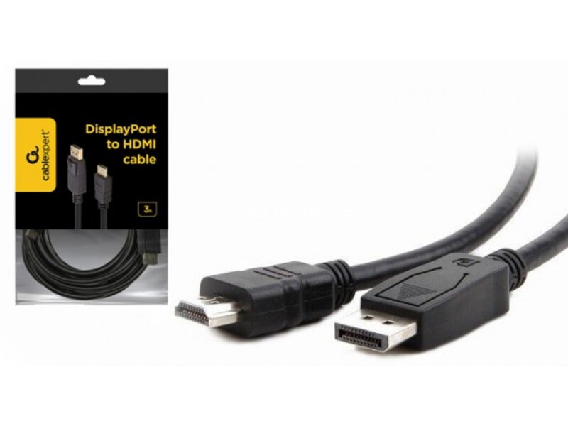 CC-DP-HDMI-3M Gembird DisplayPort na HDMI digital interface kabl 3m