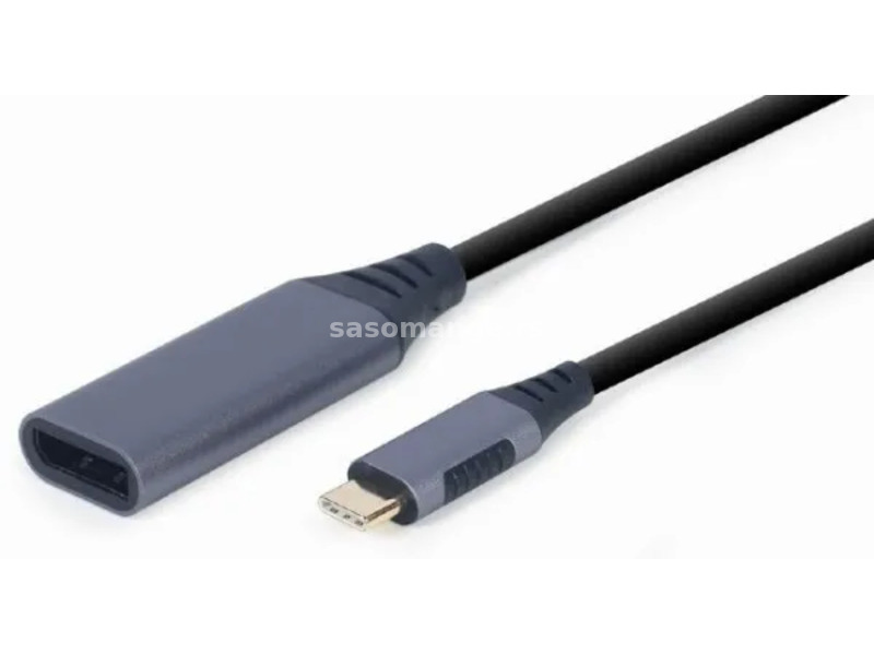 GEMBIRD A-USB3C-DPF-01 Gembird USB Type-C to DisplayPort male adapter, space grey A