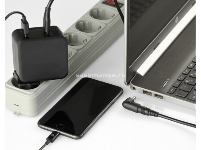 NPA-PD60-01 * Gembird Univerzalnil 60W USB Type-C PD laptop punjac - (10 konektora) 3266