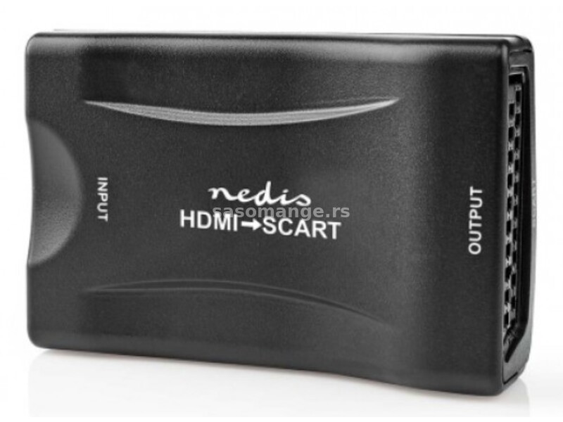VCON3461BK HDMI ulaz na SCART izlaz jednosmerni, 1080p, 1.2 Gbps, Black