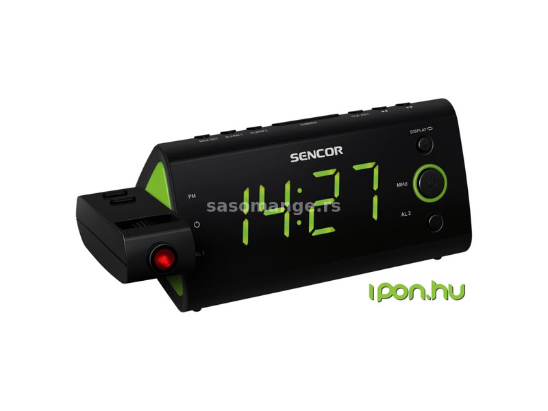 SENCOR SRC 330 GN radio alarm clock