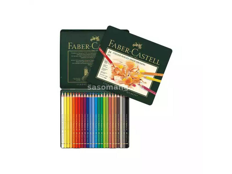 Faber Castell Drvene bojice Faber Castell Polychromos 1/24 110024 ( 8194 )