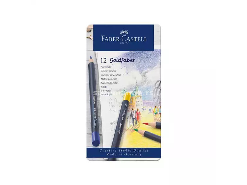 Faber Castell Drvene bojice Faber Castell goldfaber permanent 1/12 114712 ( B129 )