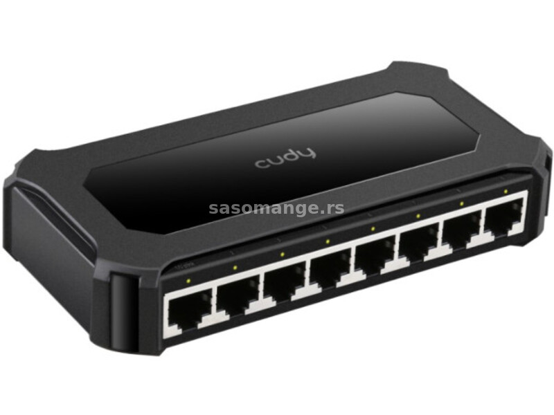 Cudy GS108D 8-Port Gbit desktop Switch, 8x RJ45 10/100/1000 (Alt.PFS3008-8GT-L)