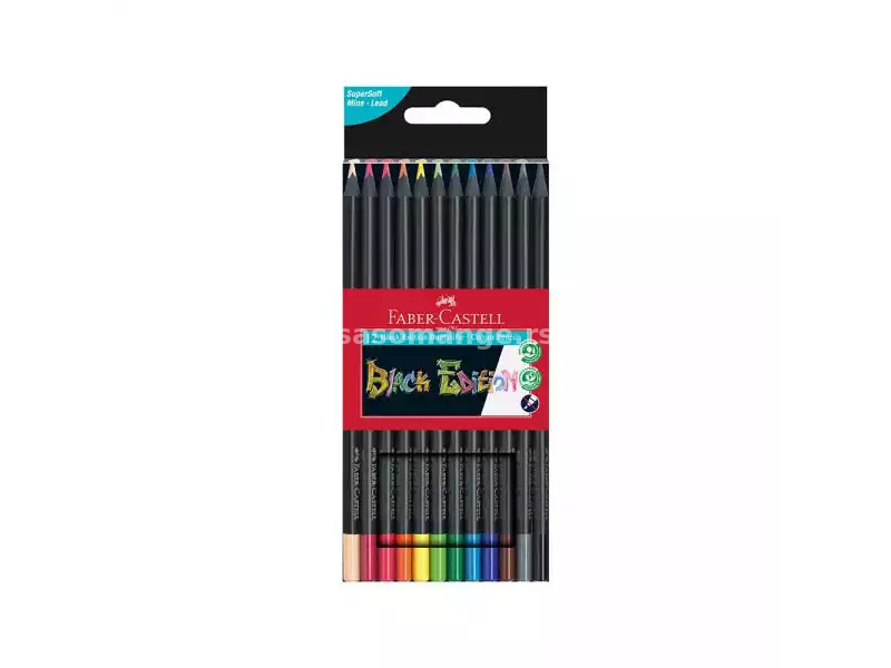 Faber Castell Drvene bojice Faber Castell Black Edition 1/12 116412 ( C248 )