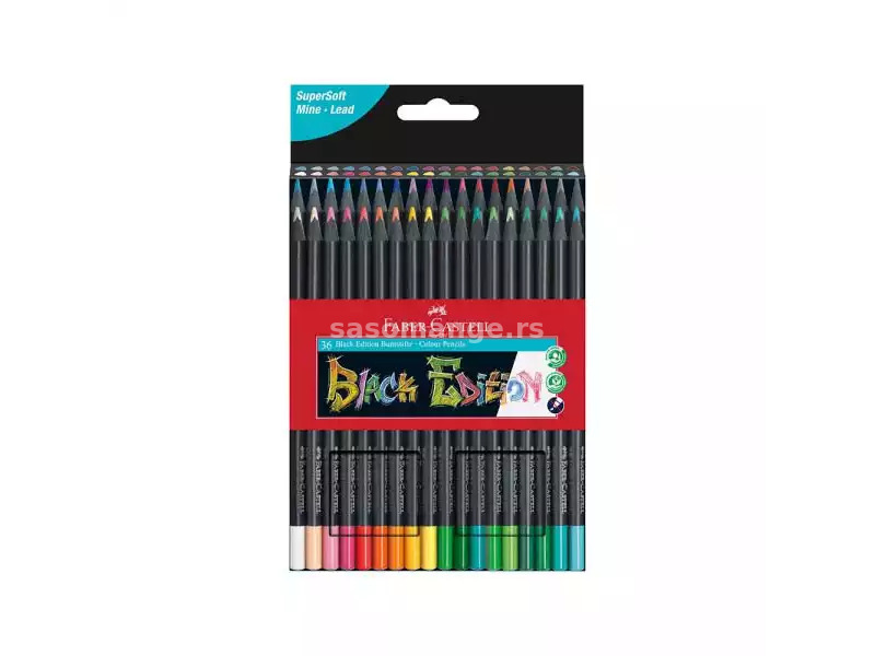 Faber Castell Drvene bojice Faber Castell Black Edition 1/24 116424 ( C249 )