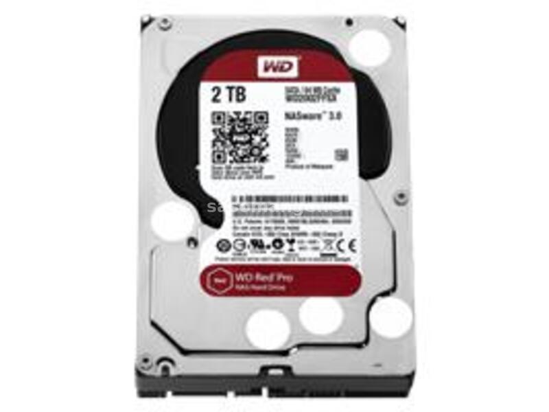 HDD WD 2TB WD2002FFSX 64MB 7200rpm Red Pro