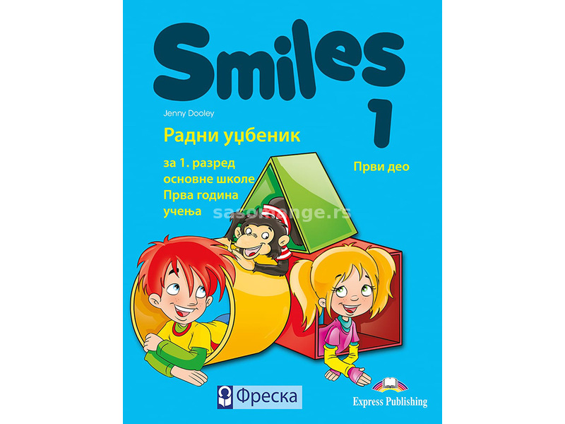 FRESKA Engleski jezik 1, Smiles 1, udžbenik za prvi razred