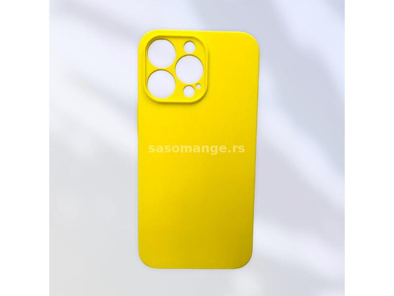 Maska Soft Color za iPhone 13 pro žuta