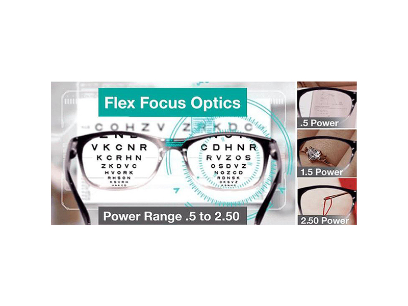 Naočare sa fleksibilnim fokusom