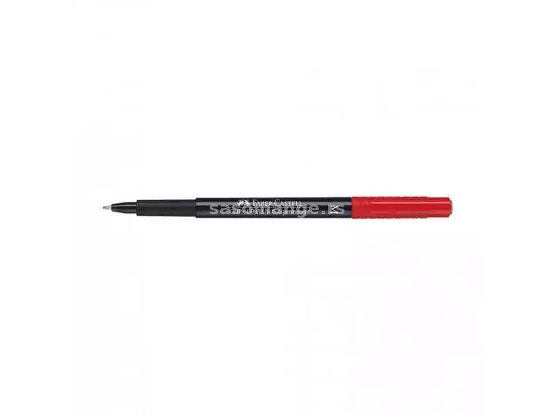 Faber Castell Flomaster OHP M 1mm Faber Castell crveni 07494 ( 3504 )