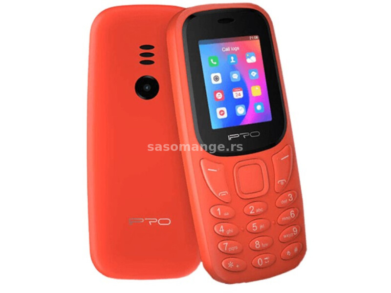 x-IPRO A21 Mini 32MB, Mobilni telefon DualSIM, 3,5mm, MP3, MP4, Kamera Crveni