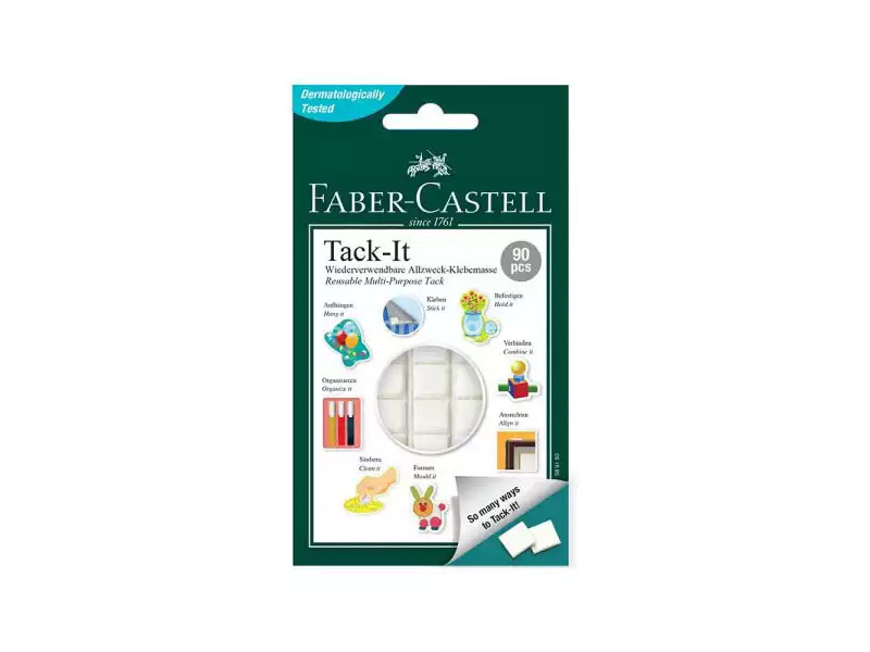 Faber Castell Kreativna traka Faber Castell bela 50gr 1/90 589150 / 187091 ( B110 )