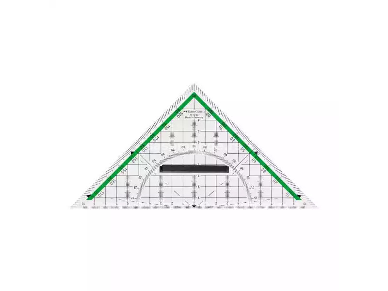 Faber Castell Trougao sa drškom Faber Castell 20cm 177090 ( A415 )